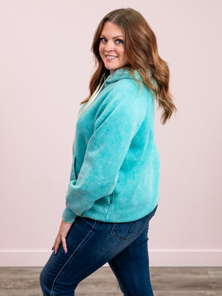 *SUNDAY STEAL* I'll Be There For You Hoodie | Turquoise