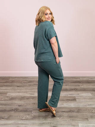*FINAL SALE* Osborne Tee & Pants SET | Ash Jade