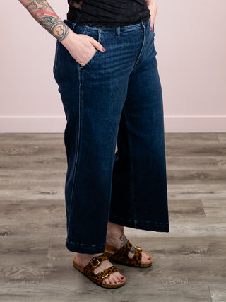 *NEW* Judy Blue | High Rise Ankle Wide Trouser Jean | Jasper