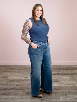 *NEW* Judy Blue | High Rise Retro Wide Jean | Remy