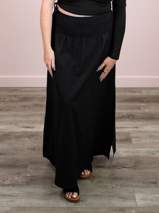 *NEW* Paloma Maxi Skirt | Black