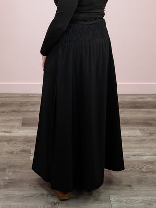 *NEW* Paloma Maxi Skirt | Black
