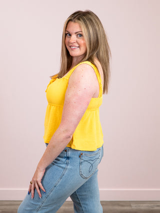 *NEW* Sami Tank Top | Yellow