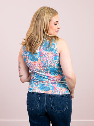 *NEW* Ava Tank | Tropical Palm