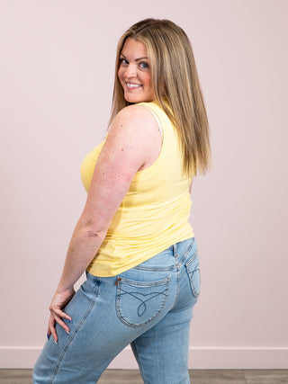 *NEW* Noelle Tank | Lemon