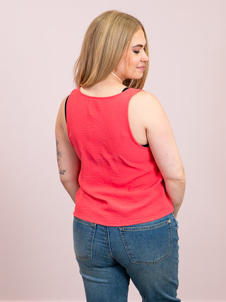 *NEW* Sun Chaser V Neck Cami | Coral