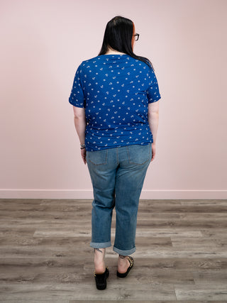 *NEW* Sophie Tee | Nautical Navy