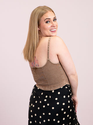 *NEW* Date Night Polka Dot Mini Skirt | Black