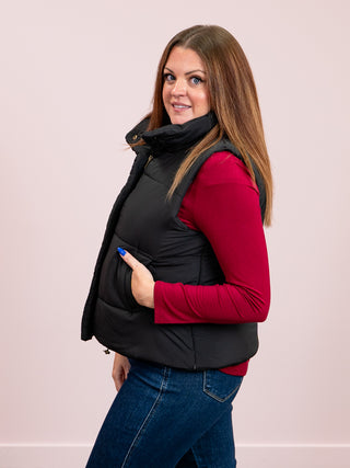 Basecamp Puffer Vest | Black