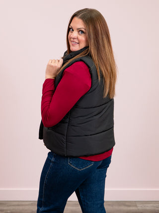 Basecamp Puffer Vest | Black