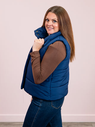 Basecamp Puffer Vest | Navy