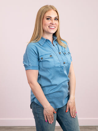 *NEW* Ampersand | Chambray Popover