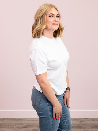 DEX | Mary Essential Tee | White