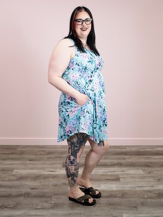 *NEW* Shirley | Deja Vu Tank Dress | Floral Bouquet