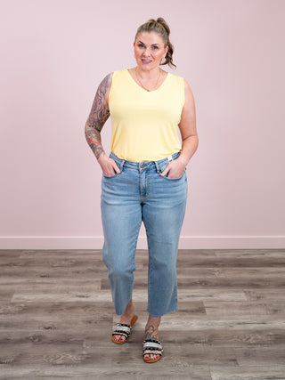 *NEW* Noelle Tank | Lemon