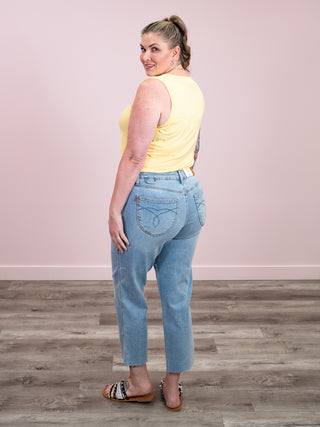 *NEW* Noelle Tank | Lemon