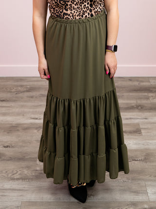 Finley Maxi Skirt | OIive