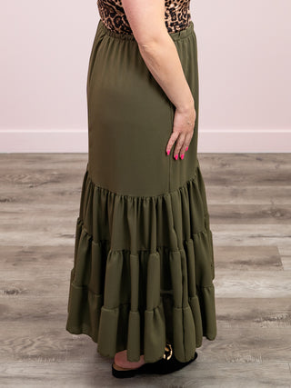 Finley Maxi Skirt | OIive