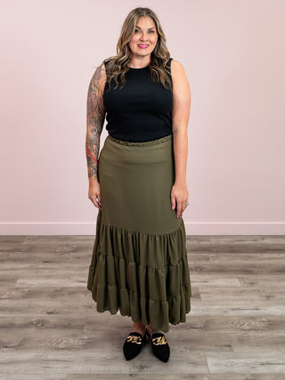Finley Maxi Skirt | OIive