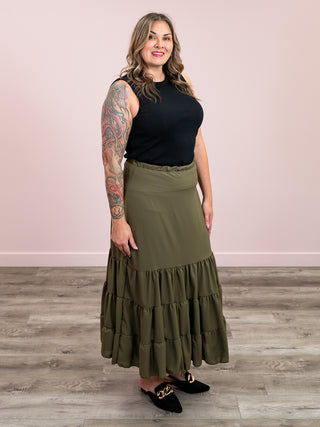 Finley Maxi Skirt | OIive
