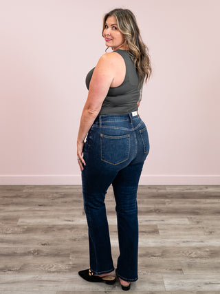 Second Skin | Maria Tank Top | Dark Charcoal