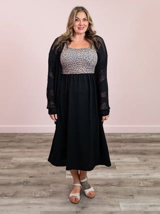 Tate Lightweight Knit Cardigan | Black