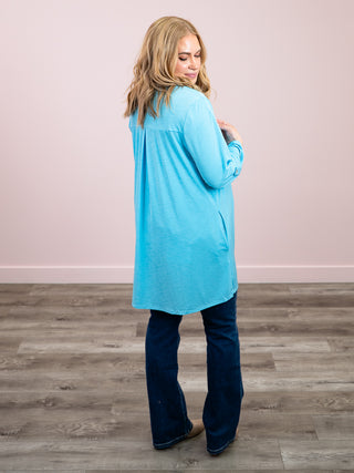 *NEW* The Marlowe Cardigan | Coastal Blue