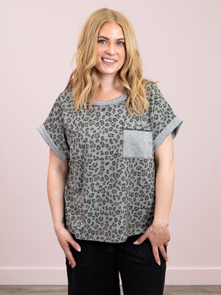 *NEW* Alia Oversized Dolman Top | Grey