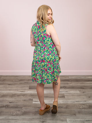 *NEW* Emme Tiered Dress | Kelly Green