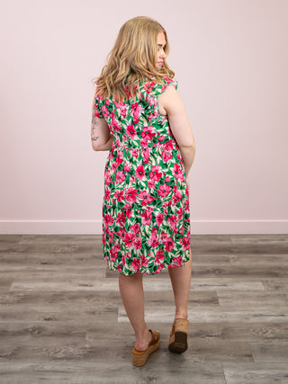 *NEW* Caya Tiered Dress | Kelly Green