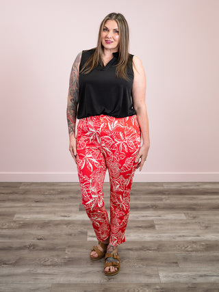 *NEW* Luana Relaxed Pants | Red