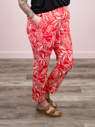 *NEW* Luana Relaxed Pants | Red