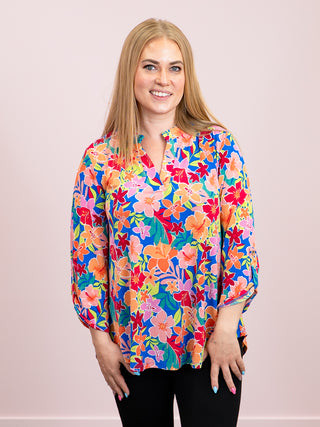 *NEW* Kait Long Sleeve Top | Royal Blue