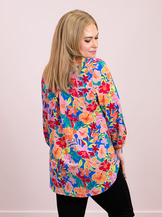 *NEW* Kait Long Sleeve Top | Royal Blue
