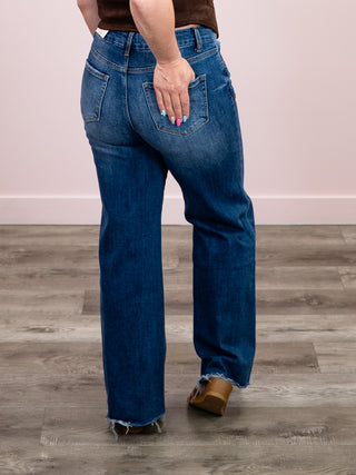 *NEW* Howard Flare Jeans | Dark Wash