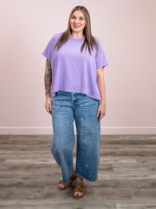 *NEW* Lumi Oversized Tee | Lavender
