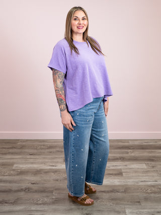 *NEW* Lumi Oversized Tee | Lavender