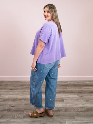 *NEW* Lumi Oversized Tee | Lavender