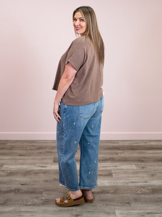 *NEW* Lumi Oversized Tee | Mocha