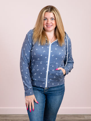 *NEW* Fullzip Hoodie | Nautical Navy