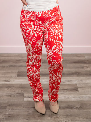 *NEW* Luana Relaxed Pants | Red