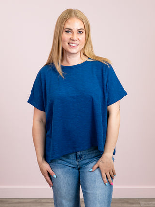 *NEW* Lumi Oversized Tee | Light Navy