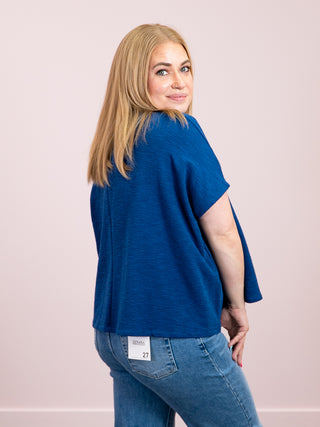 *NEW* Lumi Oversized Tee | Light Navy
