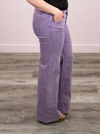 *RESTOCK* Colson Mid Rise Denim Pants | Washed Blueberry
