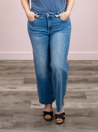 *NEW* Jordi Wide Leg Jeans | Medium Wash