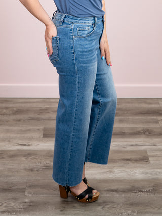 *NEW* Jordi Wide Leg Jeans | Medium Wash