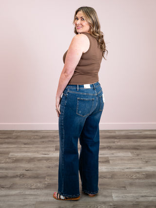 *NEW* Uptown Edge Tank Top | Brown