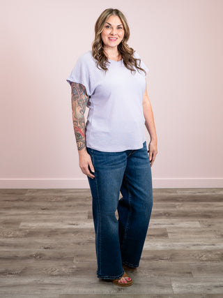 *NEW* Off Duty Essentials Tee | Lilac