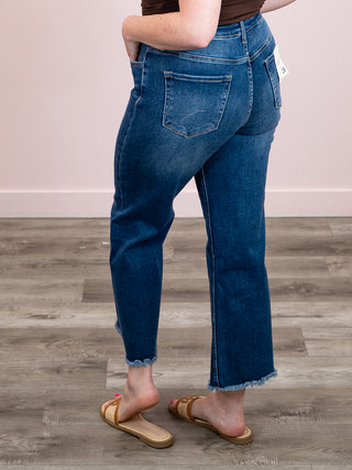*NEW* Brock Wide Leg Denim Pants | Dark Wash