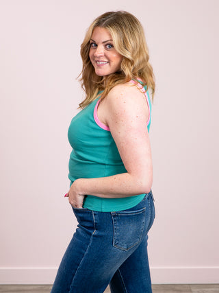 *NEW* Ampersand | Ribbed Tank | Summer Crush